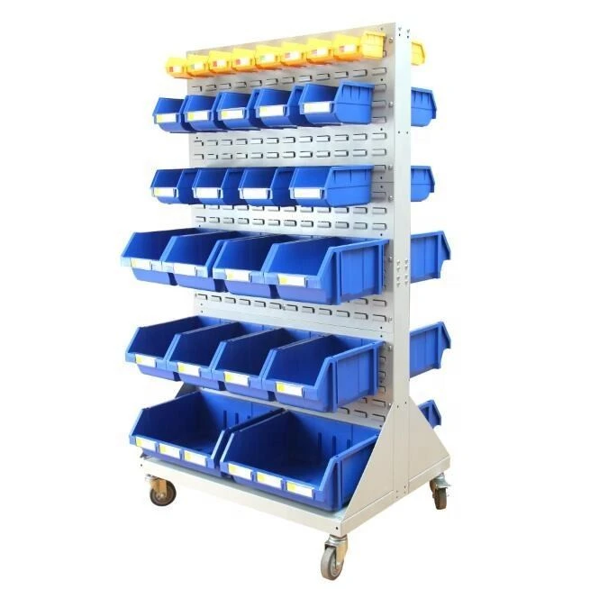 Warehouse Plastic Sparet Parts Tool Stackable Storage Bins best